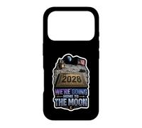 Carcasa para iPhone 17 Pro Nos Vamos a casa a la Luna 2028