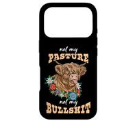 Carcasa para iPhone 17 Pro Not My Pasture Not My Bull Vaquilla Cow Lover Regalo Diverti