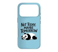 Carcasa para iPhone 17 Pro Not Today, Maybe Tomorrow. Sarcastic Graphic Saying
