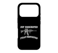 Carcasa para iPhone 17 Pro Not Vaccinated Fully Protected Second Amendment