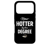 Carcasa para iPhone 17 Pro Now Hotter by One Degree Graduation Achievement
