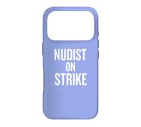 Carcasa para iPhone 17 Pro Nudist on Strike Party Clubbing Humor