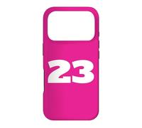 Carcasa para iPhone 17 Pro Número 23 Twenty-Three Sports Team Back Print Matching