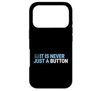 Carcasa para iPhone 17 Pro Nunca es Solo un botón Frontend UI Developer Coding