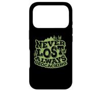 Carcasa para iPhone 17 Pro Nunca perdido Siempre Geocaching