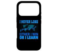 Carcasa para iPhone 17 Pro Nunca pierdo, ni gano ni aprendo como Trader del Mercado de