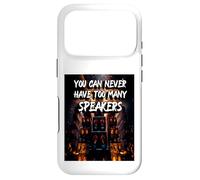 Carcasa para iPhone 17 Pro Nunca Puedes Tener demasiados Altavoces | Music Speak