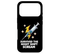 Carcasa para iPhone 17 Pro Nurse Survived The Night Shift Scream