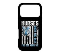 Carcasa para iPhone 17 Pro Nurses Back The Blue I've Got Your Six - Nurse Show Support