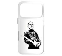 Carcasa para iPhone 17 Pro Obama Rock Guitar Demócrata Barack Obama Presidente Estadounidense