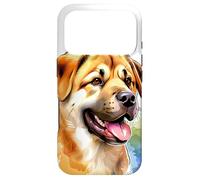 Carcasa para iPhone 17 Pro Obra de Arte de Acuarela de Perro Rafeiro do Alentejo