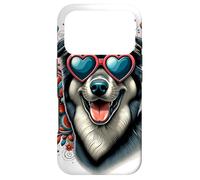 Carcasa para iPhone 17 Pro Obra de Arte para el Día de San Valentín de un Perro de Rafeiro do Alentejo