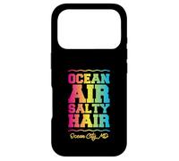 Carcasa para iPhone 17 Pro Ocean Air Salty Hair Ocean City Maryland Retro Tropical