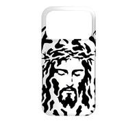 Carcasa para iPhone 17 Pro Oculto Jesús Rostro Ilusión óptica Cristiano