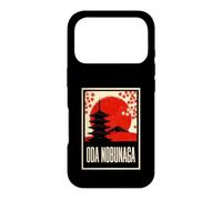 Carcasa para iPhone 17 Pro Oda Nobunaga Samurai Warlord Japón Atardecer