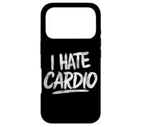 Carcasa para iPhone 17 Pro Odio el Cardio I Hate Cardio Vintage