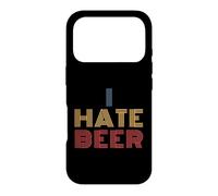 Carcasa para iPhone 17 Pro Odio la Cerveza Retro años 70 Vintage