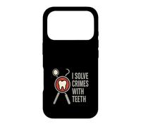 Carcasa para iPhone 17 Pro Odontólogo forense Investigador Dental Laboratorio de Crimen Regalo