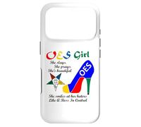 Carcasa para iPhone 17 Pro OES Girl Beautiful High Heels Order of The Eastern Star