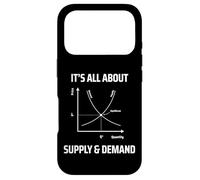 Carcasa para iPhone 17 Pro Oferta y Demanda Economista y Profesor de economía Divertida