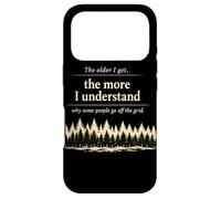 Carcasa para iPhone 17 Pro Off Grid Humor Bosque Cita Desierto Camping Naturaleza