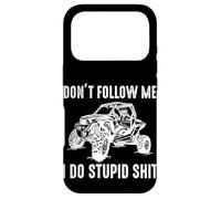 Carcasa para iPhone 17 Pro Offroad UTV Funny SXS No me sigas, Hago estupideces