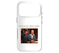 Carcasa para iPhone 17 Pro Oficial David Bowie Bing Crosby Paz en la Tierra Navidad
