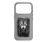 Carcasa para iPhone 17 Pro Oficial Spiral Forest Wolf Gothic Fantasy