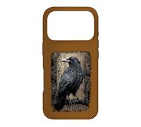 Carcasa para iPhone 17 Pro Oficial Spiral Raven Wise Gothic Fantasy