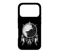 Carcasa para iPhone 17 Pro Oficial Spiral Wolf Chi Yin Yang Gothic Fantasy