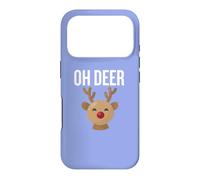 Carcasa para iPhone 17 Pro Oh Deer Funny Saying for Men Women Kids