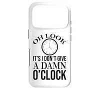 Carcasa para iPhone 17 Pro Oh Look It's I Do Not Give a Damn O'Clock Retirement