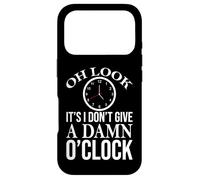 Carcasa para iPhone 17 Pro Oh Look It's I Dont A Give Damn O'Clock Coworker Retirement