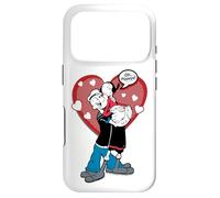 Carcasa para iPhone 17 Pro Oh Popeye The Sailor Man Olive OYL Love Día de San Valentín