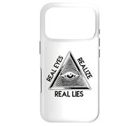 Carcasa para iPhone 17 Pro Ojo Que Todo lo ve - 'Los Ojos Reales se Dan Cuenta de la pirámide de mentiras Reales