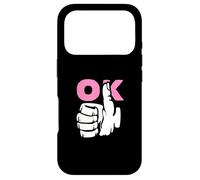 Carcasa para iPhone 17 Pro Ok - Pulgares Divertidos para Arriba - Pulgar hacia Arriba