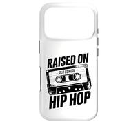 Carcasa para iPhone 17 Pro Old School Hip Hop Cassette Criado En 90s Rap Vintage