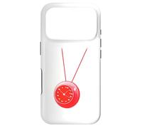 Carcasa para iPhone 17 Pro Old's Kool Just in Time Reloj Rojo Hip-Hop Reloj Swagger