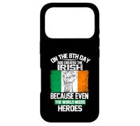 Carcasa para iPhone 17 Pro On The Eighth Day God Created The Irish Pride Heroes