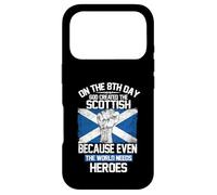 Carcasa para iPhone 17 Pro On The Eighth Day God Created The Scottish Pride Heroes