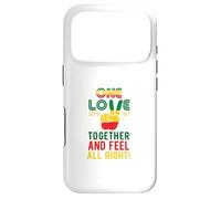 Carcasa para iPhone 17 Pro One Love Let's Get Together and Feel All Right Bandera de Jamaica