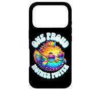Carcasa para iPhone 17 Pro One Proud Mother Puffer Fish LGBTQ Rainbow Pride Flag