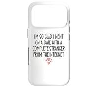 Carcasa para iPhone 17 Pro Online Dating Anniversary Dating App Funny His Her Couples