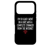 Carcasa para iPhone 17 Pro Online Dating Anniversary Valentines Dating App Funny Couple