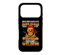 Carcasa para iPhone 17 Pro Only Real Men Become Welders Funny Welder Welding