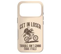 Carcasa para iPhone 17 Pro Opossum Get In Loser Trouble Funny Possum Raccoon Hombres Mujeres