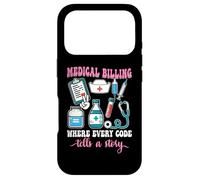 Carcasa para iPhone 17 Pro Orgullosa cotización de facturación médica Donde Cada código