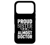 Carcasa para iPhone 17 Pro Orgullosa Hermana de un Casi médico Funny Med School