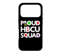 Carcasa para iPhone 17 Pro Orgulloso HBCU Squad Senior Graduación Estudiante Universitario Diversión