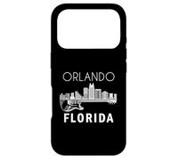 Carcasa para iPhone 17 Pro Orlando Florida Skyline Music Orlando Souvenir